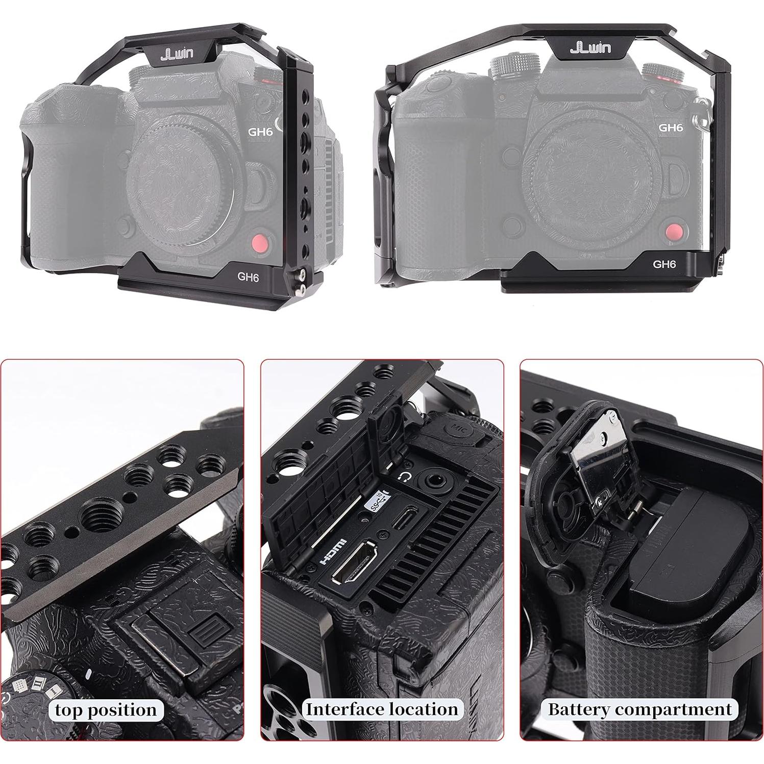 Jaula Completa Hersmay GH6 para Cámara Panasonic LUMIX