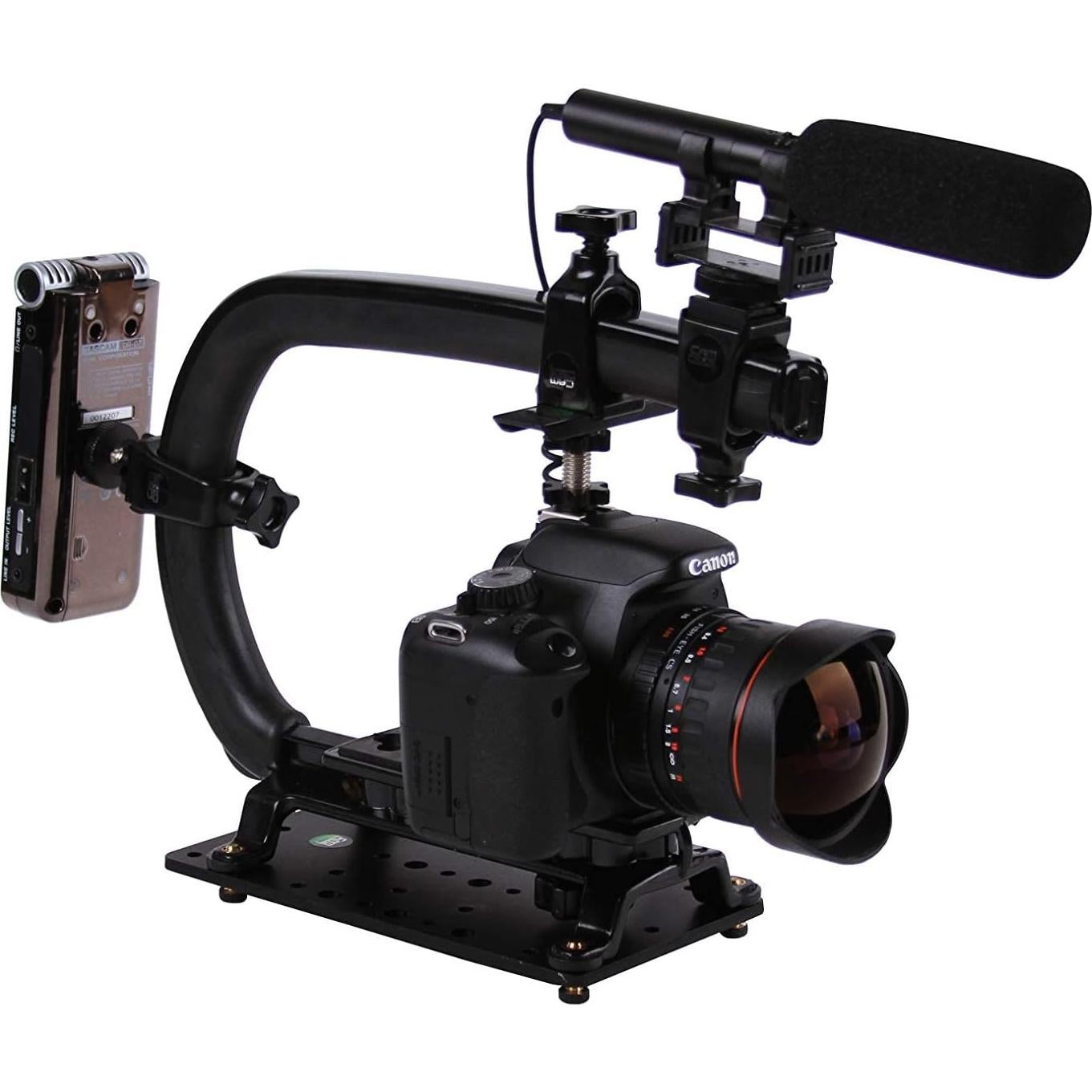 Estabilizador de Cámara Scorpion EX MAX - Pro Steadycam para DSLR y Smartphones