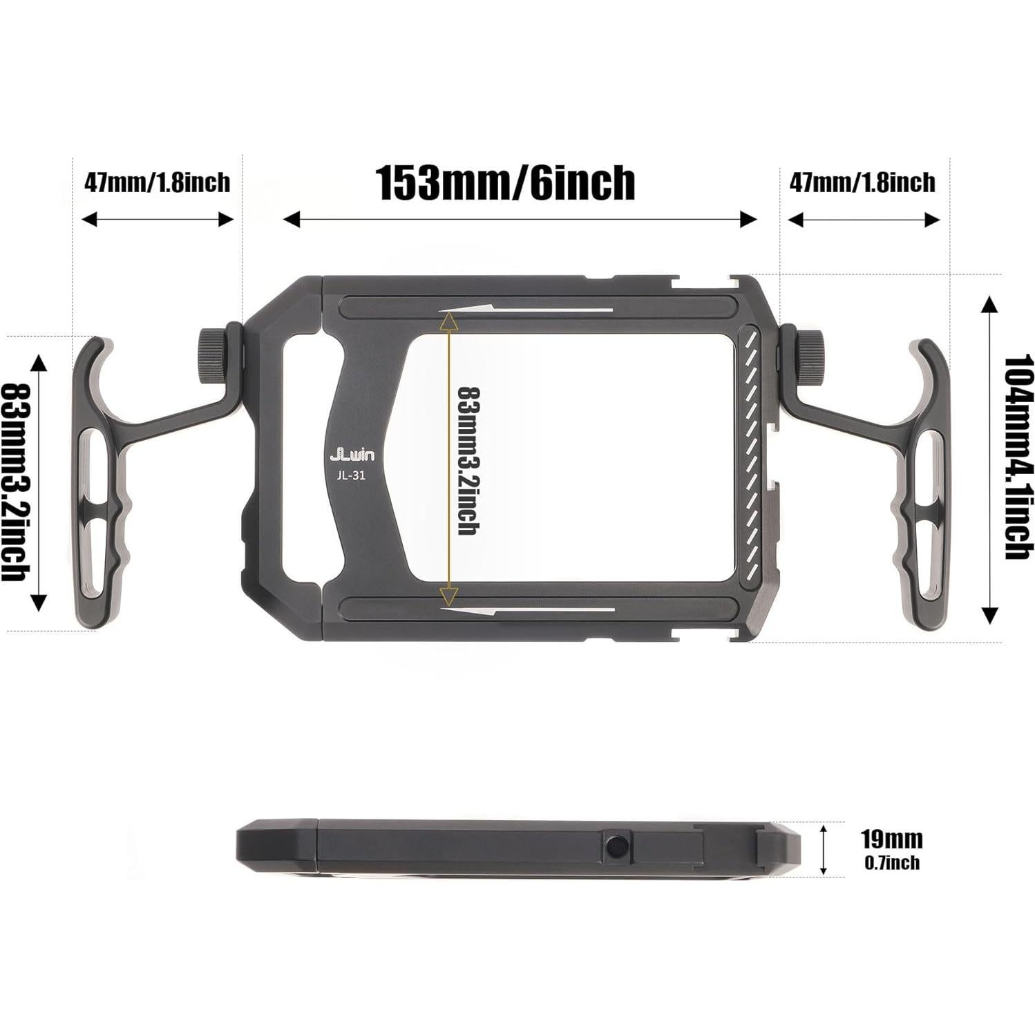 Jaula Universal Fotga para Smartphone con Mangos y Trípode