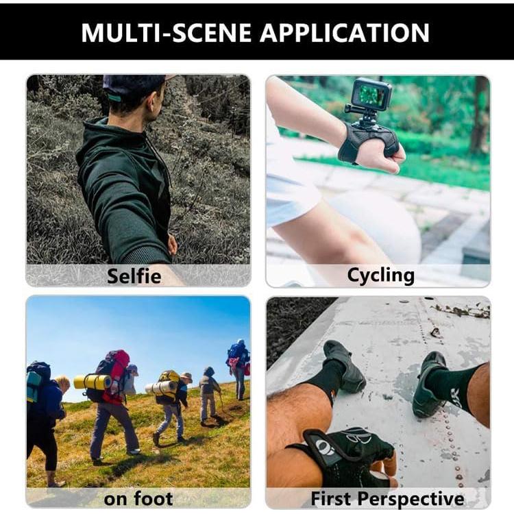 Correa de Muñeca Reflex 360° para Cámaras de Acción - GoPro, AKASO, DJI OSMO