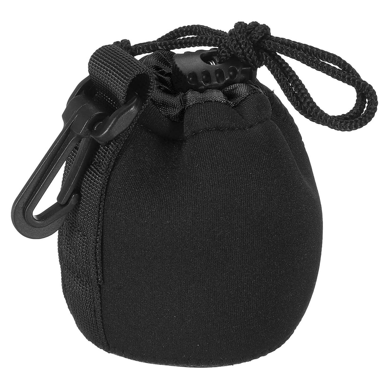 Bolsa para Lentes de Cámara PATIKIL Neopreno 7x10 cm Negra