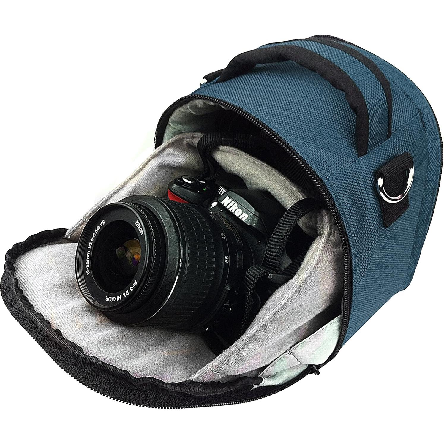 Bolsa para cámara VanGoddy Laurel para Kodak WPZ2 y más