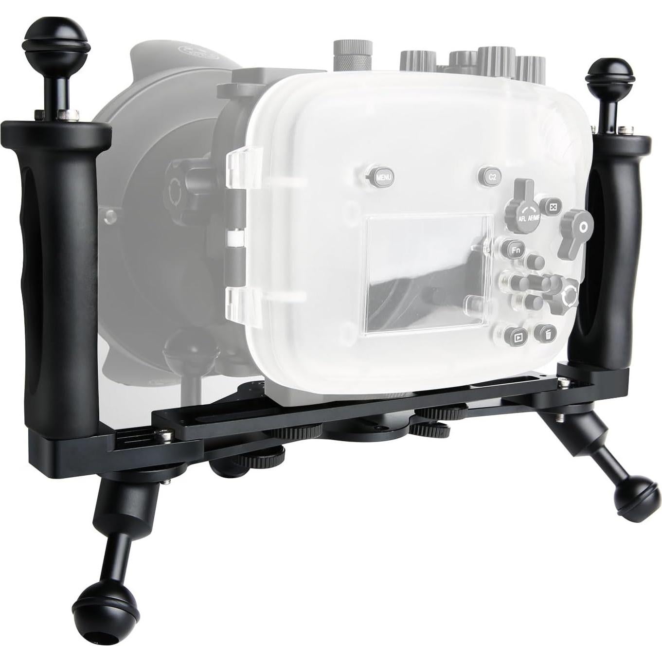 Bandeja de cámara submarina LetonPower con 2 brazos articulados