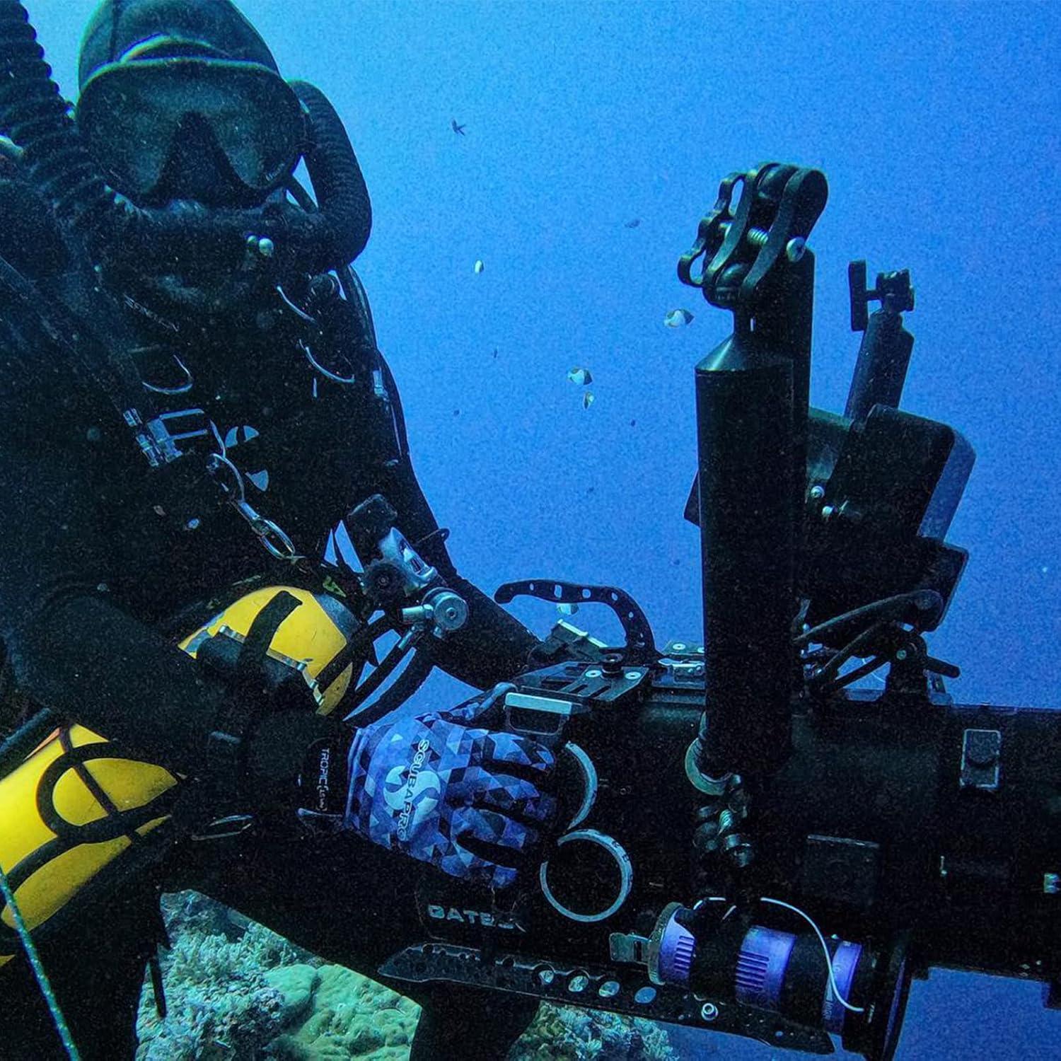 Abrazadera de Bola de Aluminio MINIFOCUS 2 Pcs 1" para Trípode