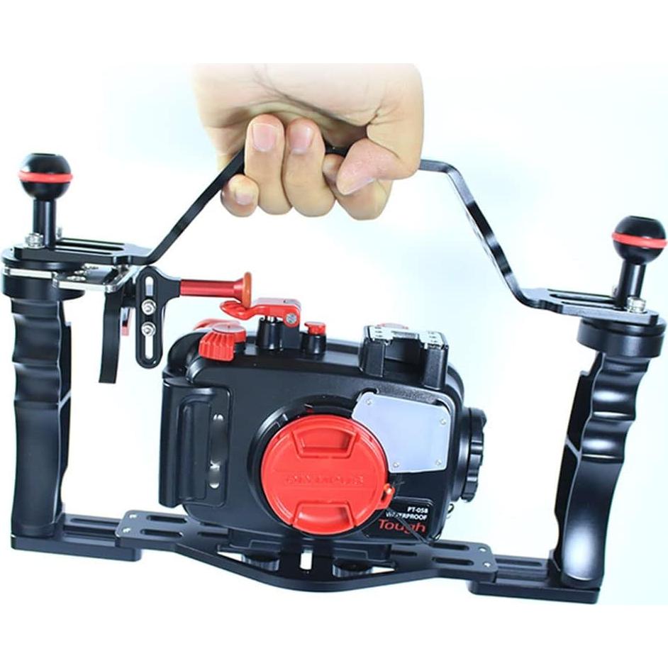 Carcasa Submarina Nitescuba NS10-H Aluminio con Montajes