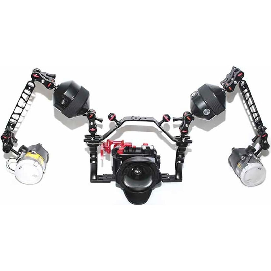 Carcasa Submarina Nitescuba NS10-H Aluminio con Montajes