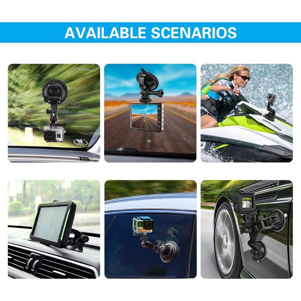 Adhesivo Doble Cara VOLPORT 90mm Resistente al Calor para Soporte de Ventosa