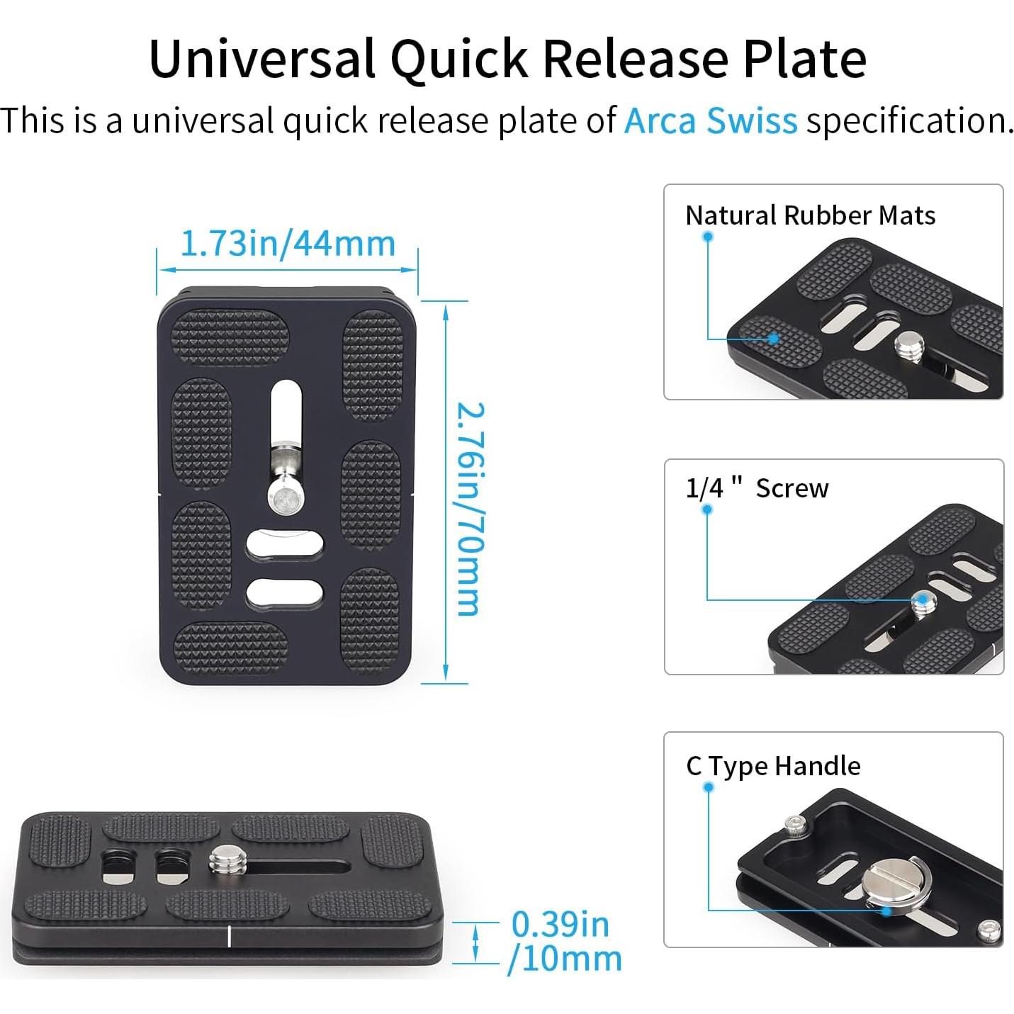 Cabezal de Bola INNOREL N52 CNC Panorámico 30kg Metal