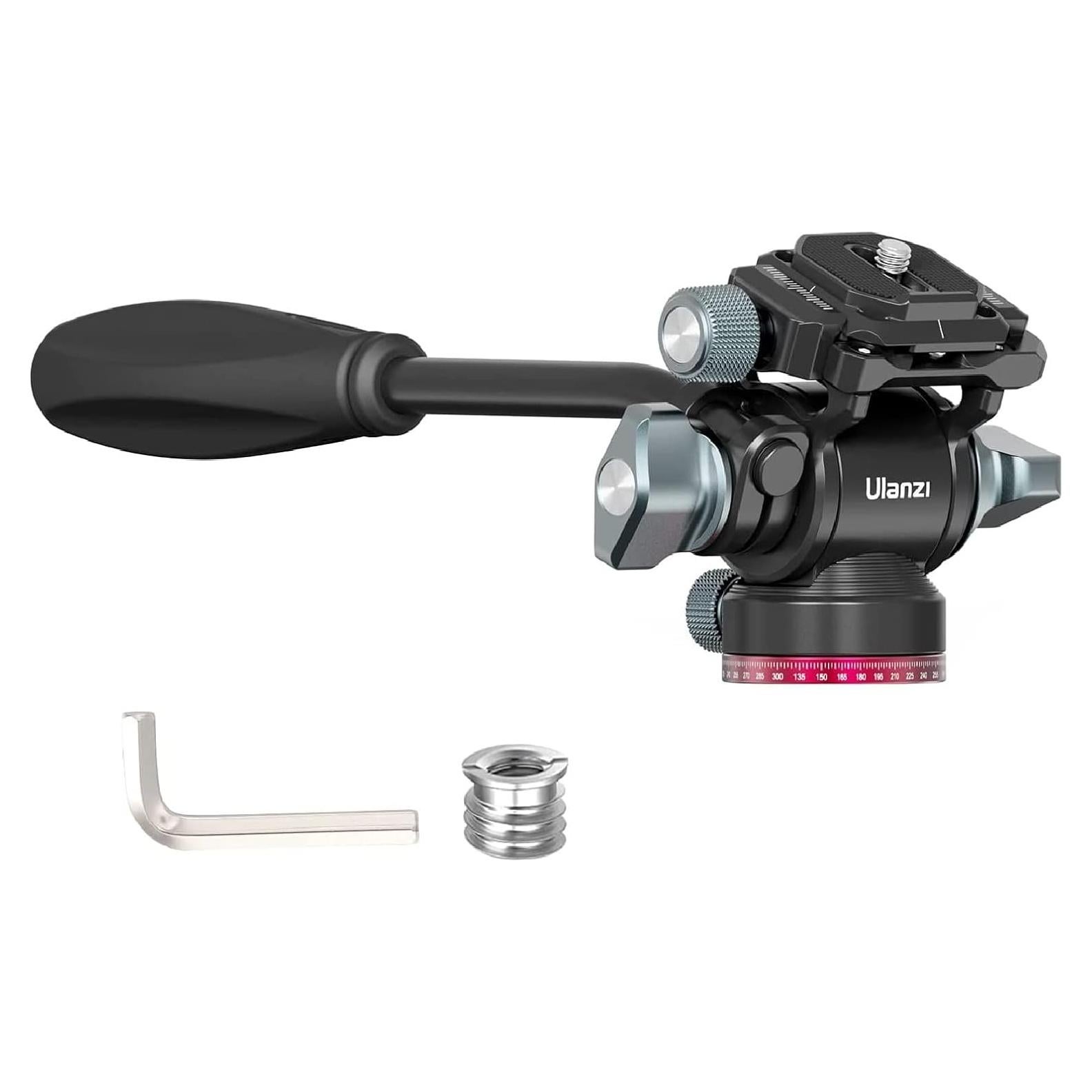 Cabezal de Video Fluido ULANZI U-190 para Trípode - Carga 3kg