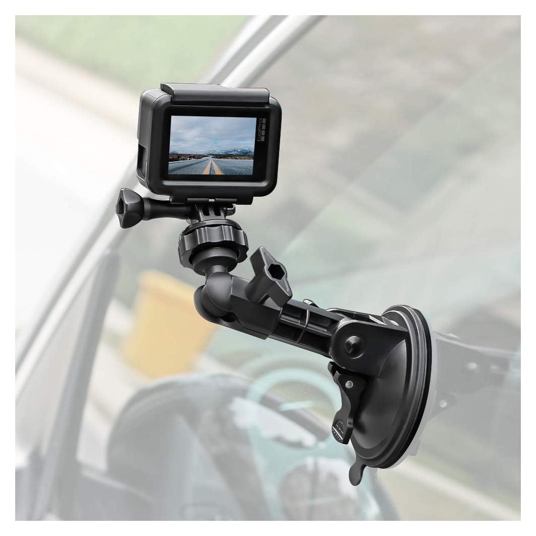 Soporte de cámara con ventosa SKEZN para coche y teléfono