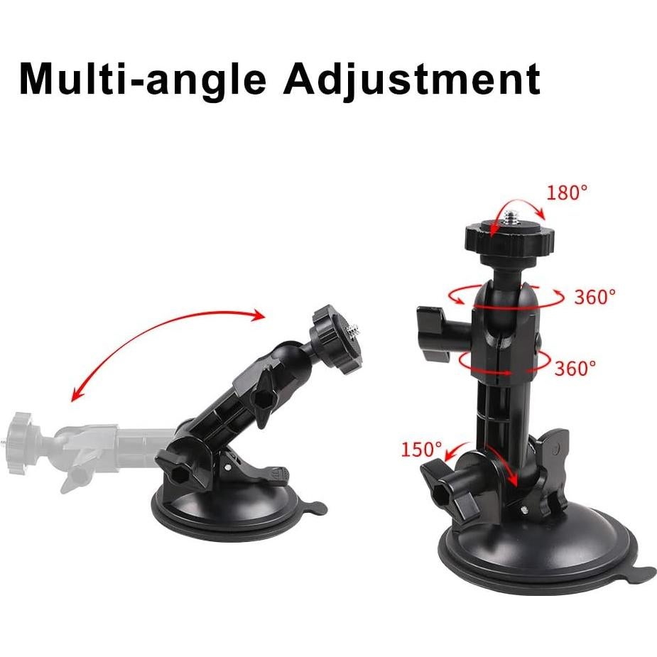 Soporte de cámara con ventosa SKEZN para coche y teléfono