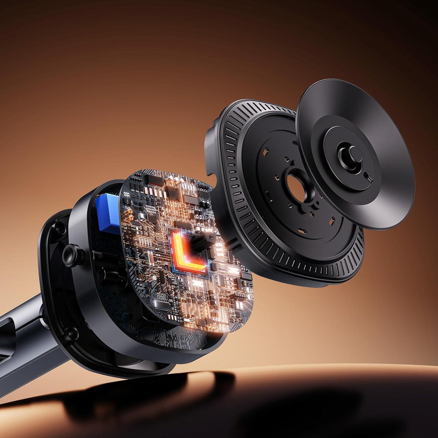 Soporte de cámara con ventosa eléctrica BONERUY DJ-1 360°