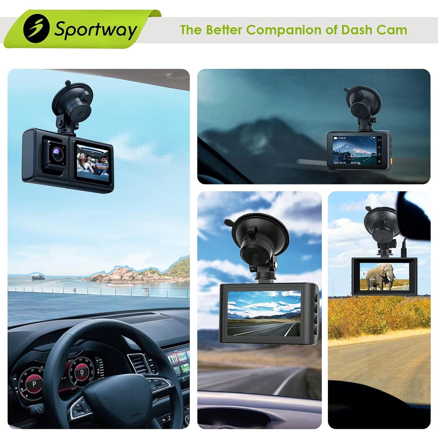 Soporte de Cámara de Salpicadero Sportway S504 con Ventosa