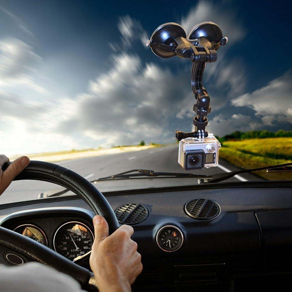 Soporte Doble Ventosa Smatree para Coche - Compatible con GoPro y DJI OSMO