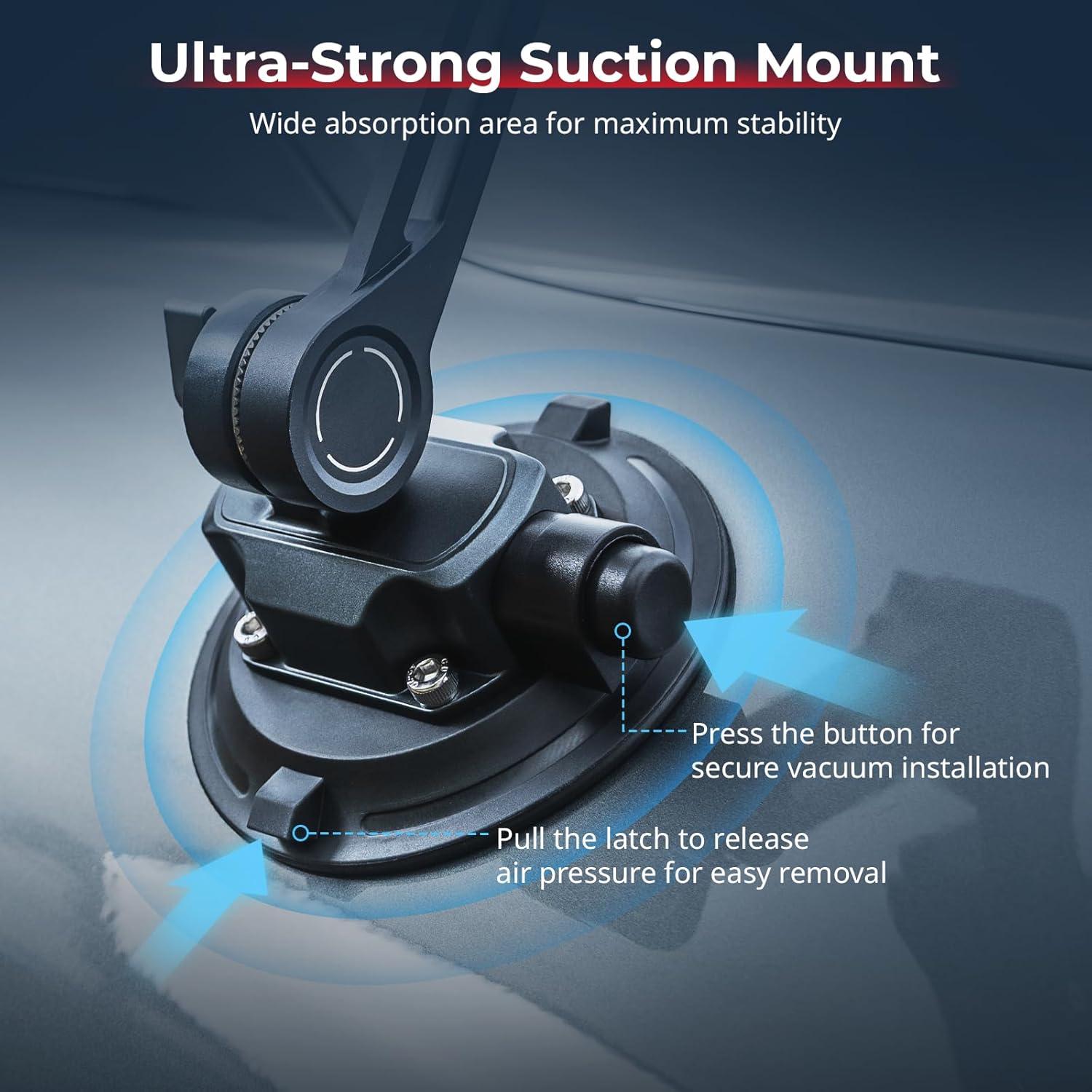 Amortiguador de Choque SmallRig 5123 con Ventosa 10.16 cm