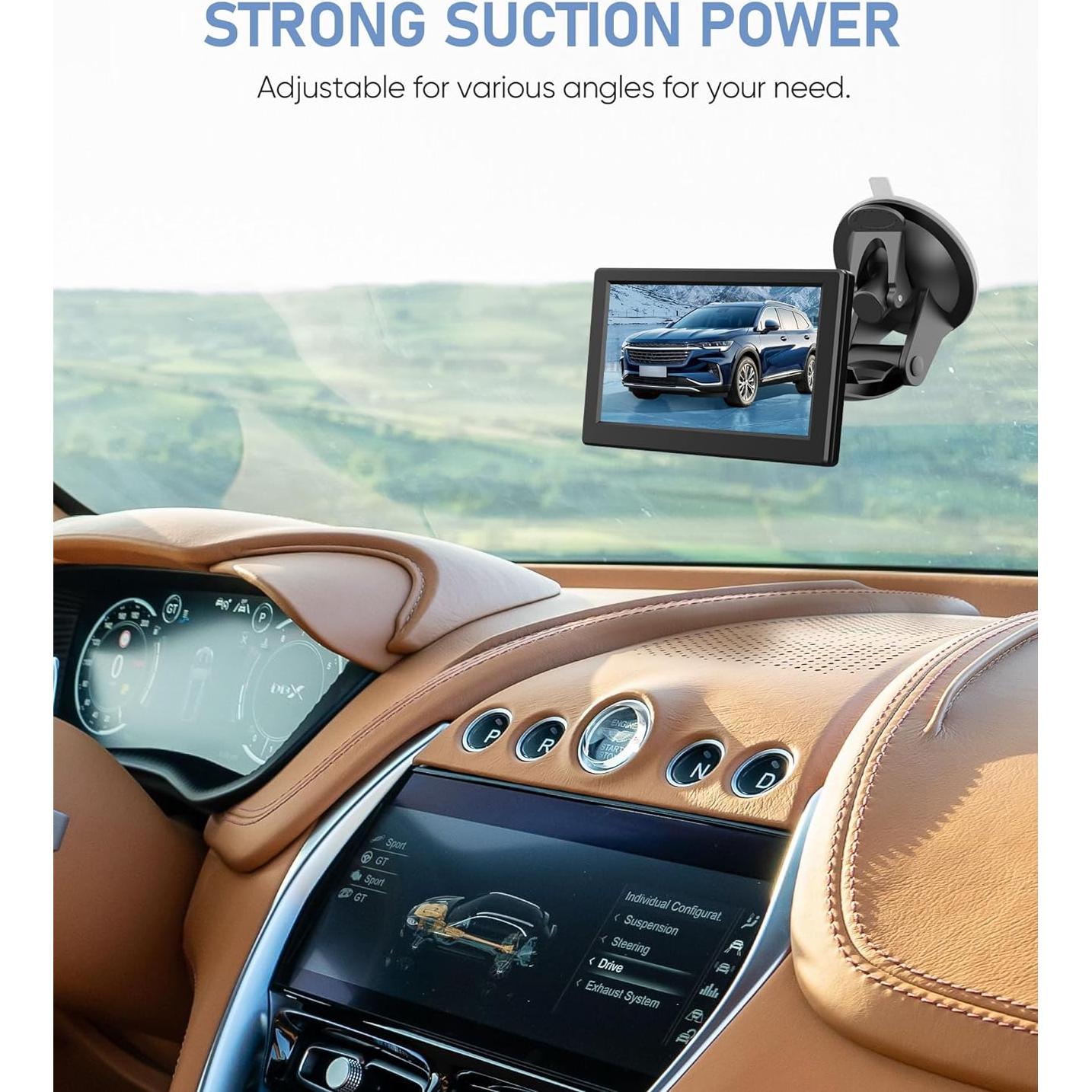 Soporte de Parabrisas PixelMan para Monitor de Cámara 4.3"