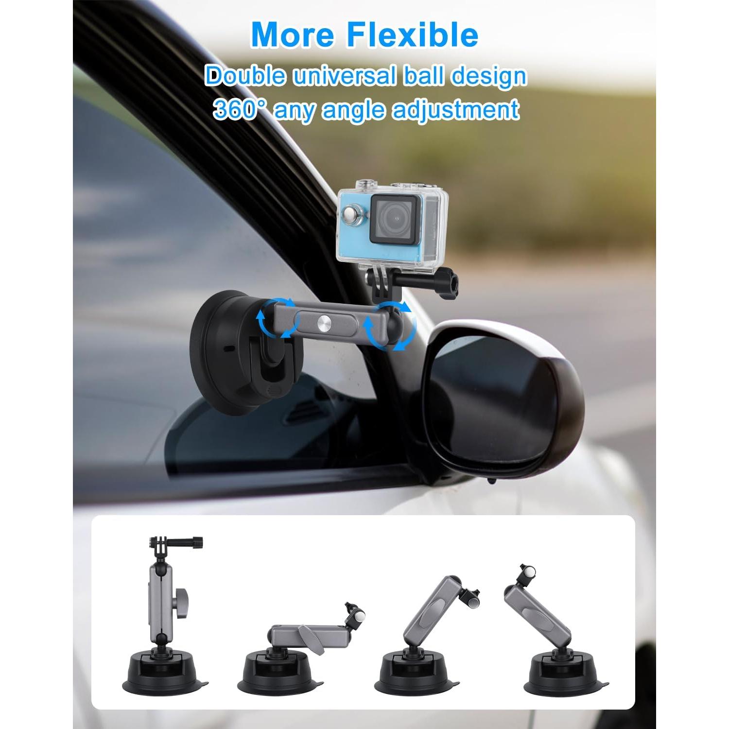 Soporte para teléfono de coche UTEBIT con ventosa 360°