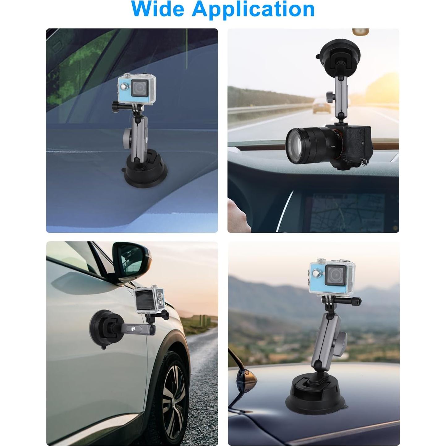 Soporte para teléfono de coche UTEBIT con ventosa 360°