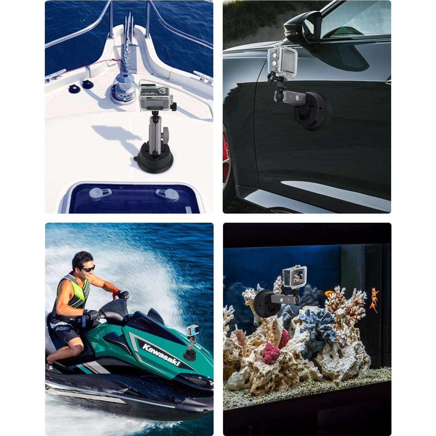 Soporte para teléfono de coche UTEBIT con ventosa 360°