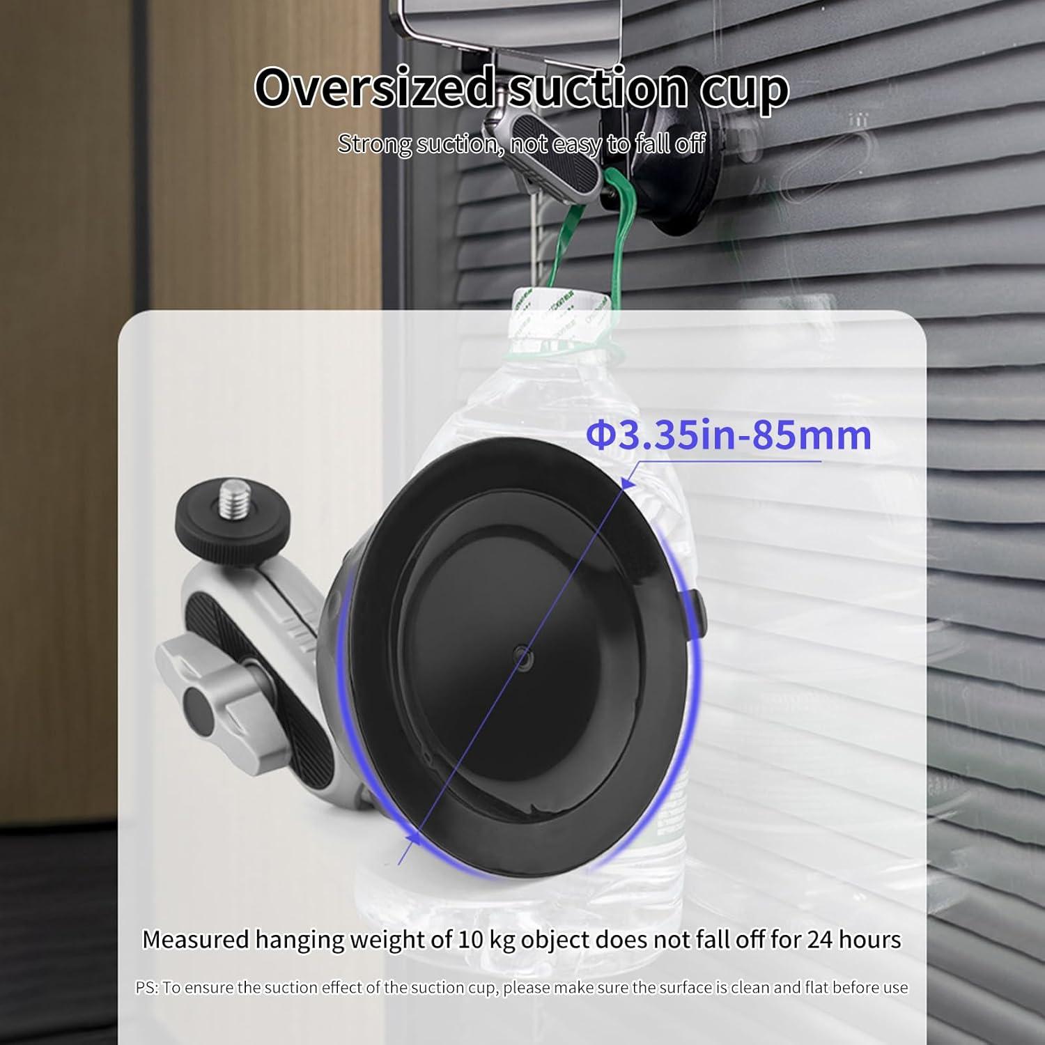 Soporte de Ventosa Universal Mechrig para Cámaras y Smartphones