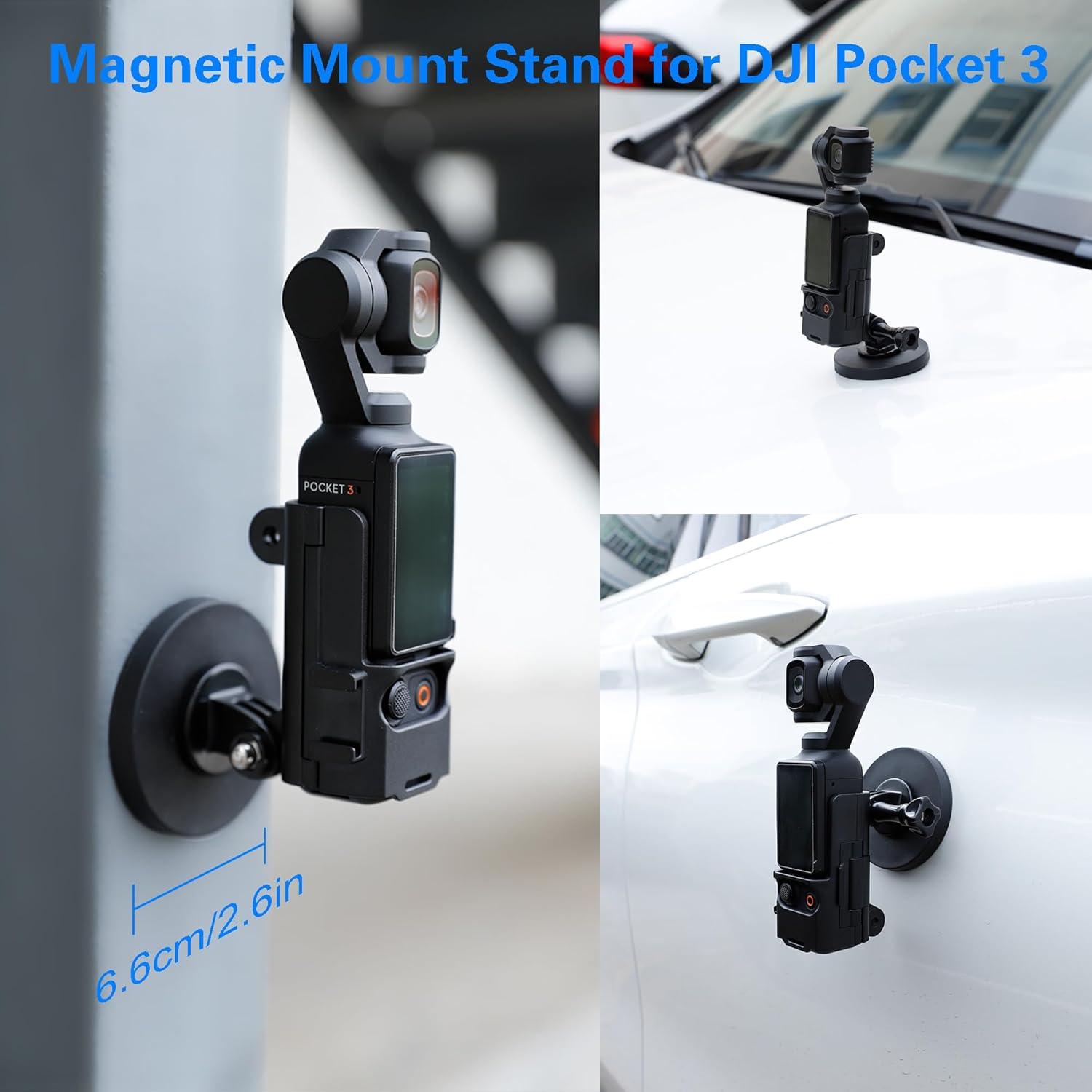 Kit Soporte Ventosa y Magnético DJI Pocket 3 - OP-11