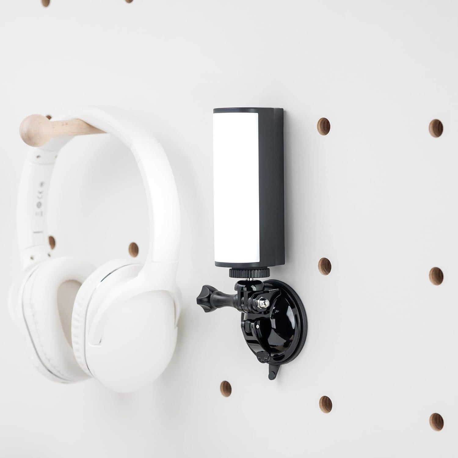 Soporte de Ventosa JJC 1/4"-20 para Cámara de Acción - Resistente