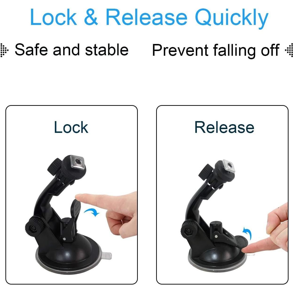 Soporte de Ventosa para Monitor de 7" Collyon - Ajustable