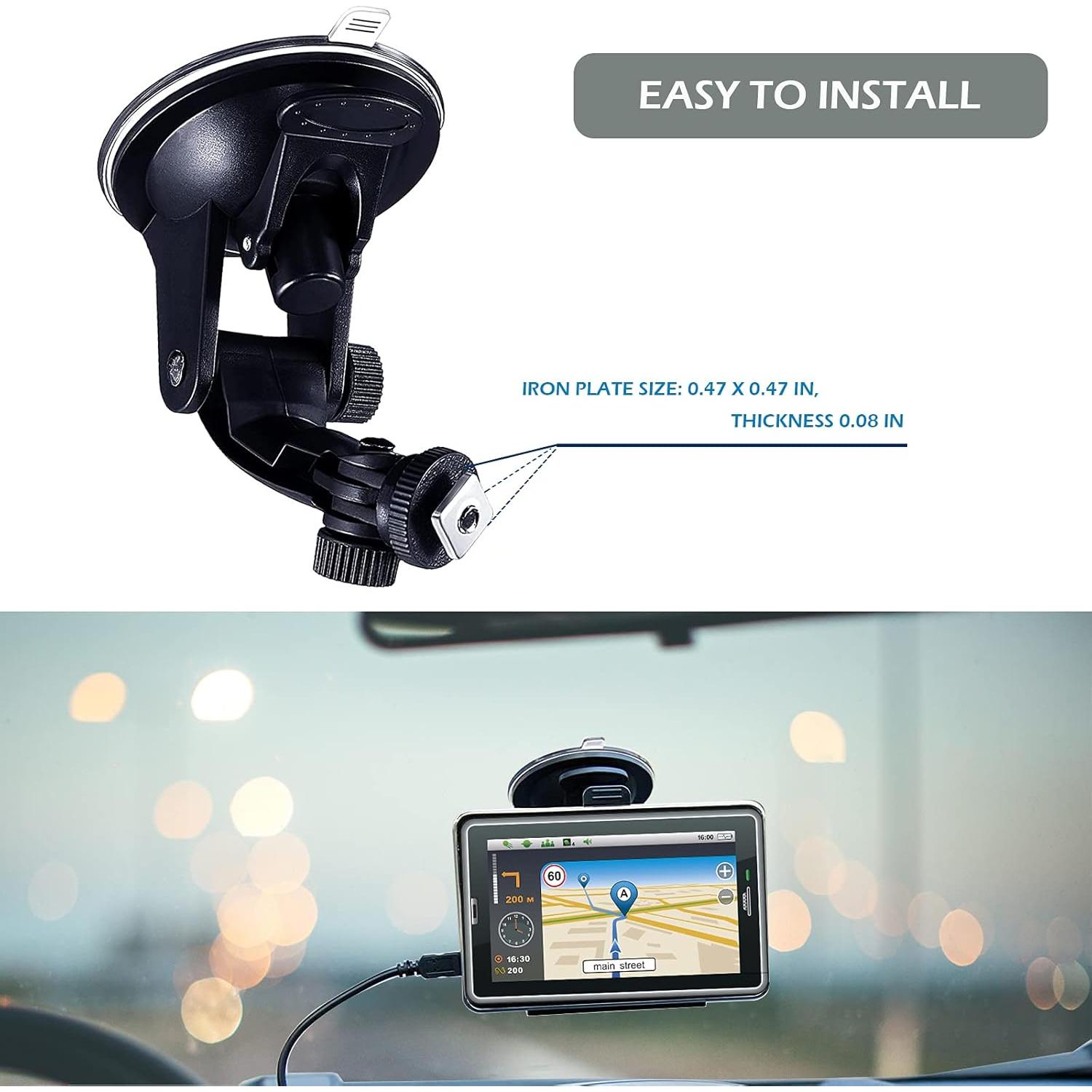 Soporte de Ventosa para Monitor de 7" Collyon - Ajustable