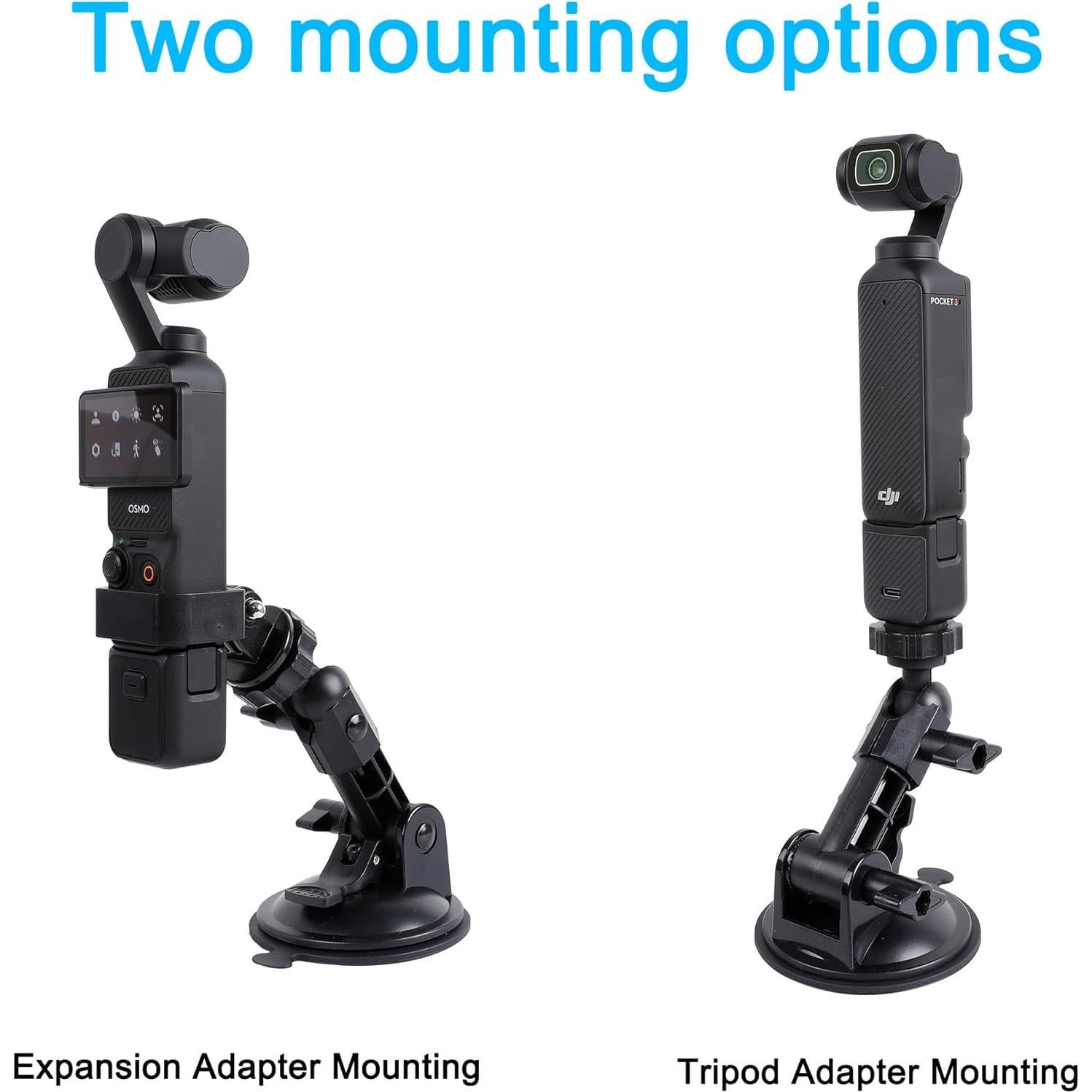 Soporte de Ventosa PellKing para DJI Osmo Pocket 3 - 3KG