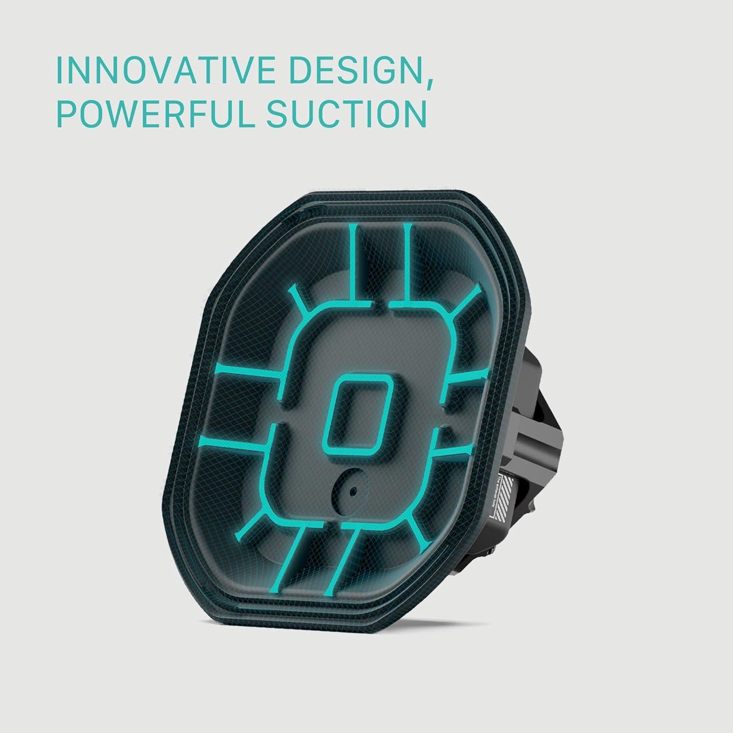 Ventosa Electrónica Tilta 4.5" con Soporte Universal y Carga Rápida