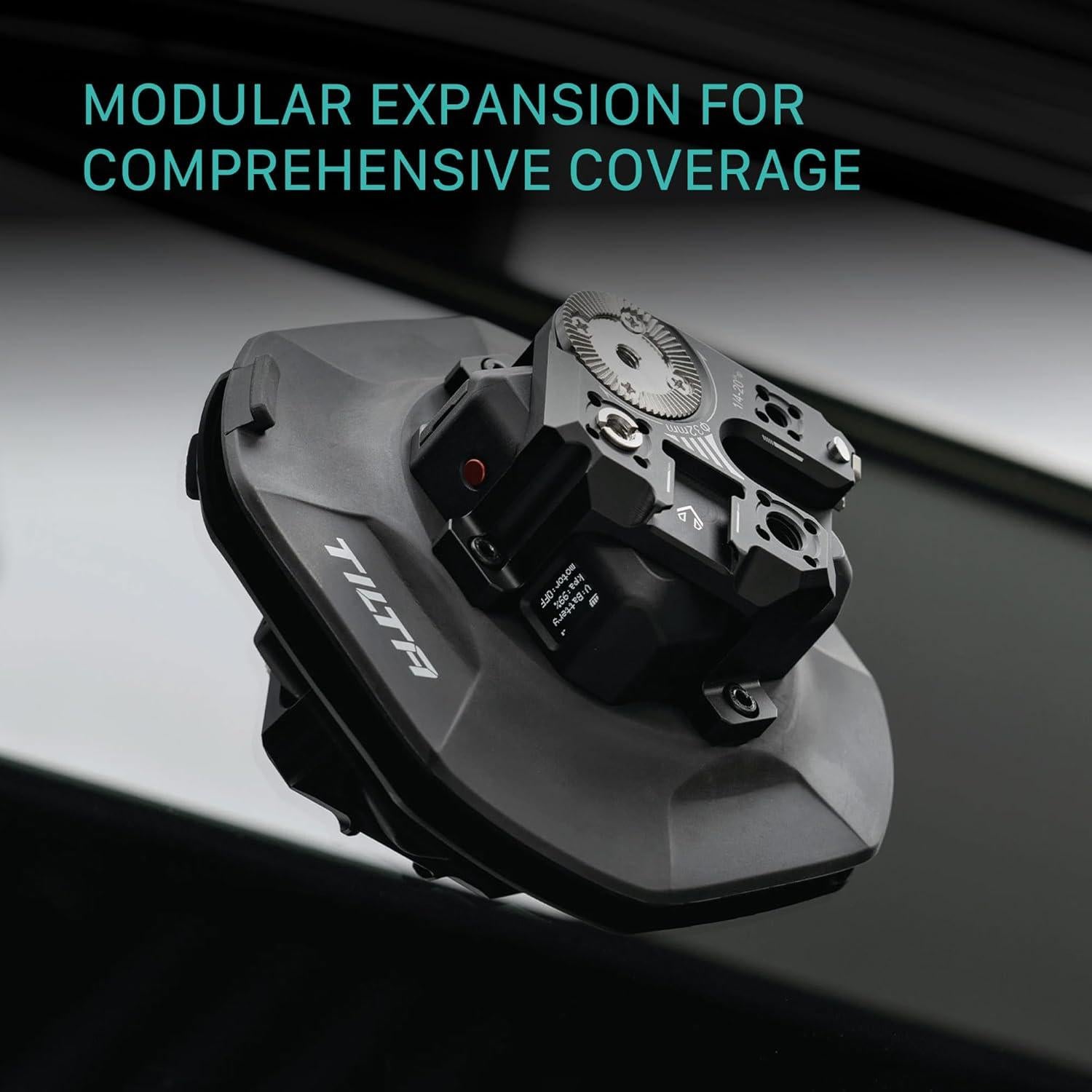 Ventosa Electrónica Tilta 4.5" con Soporte Universal y Carga Rápida