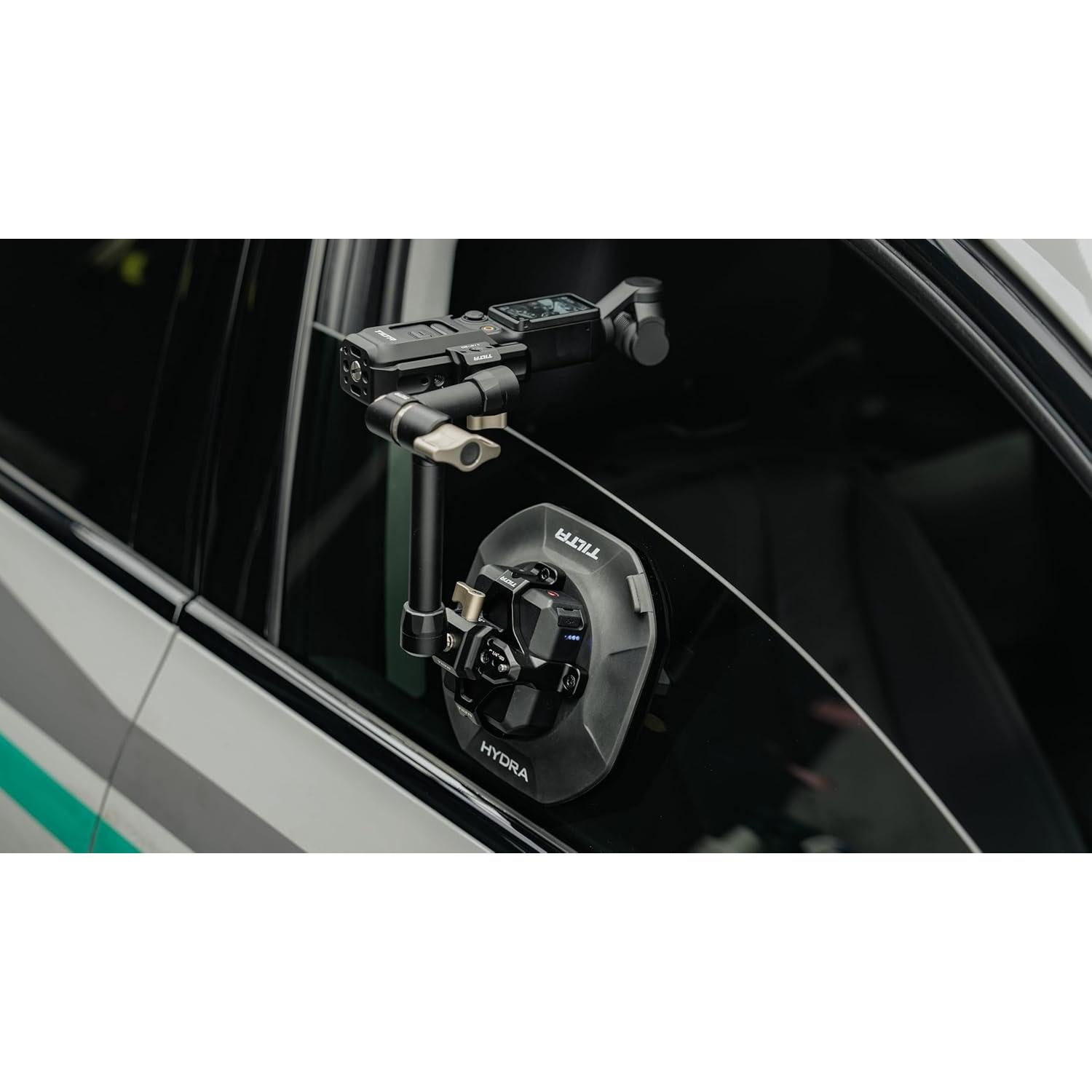 Ventosa Electrónica Tilta 4.5" con Soporte Universal y Carga Rápida