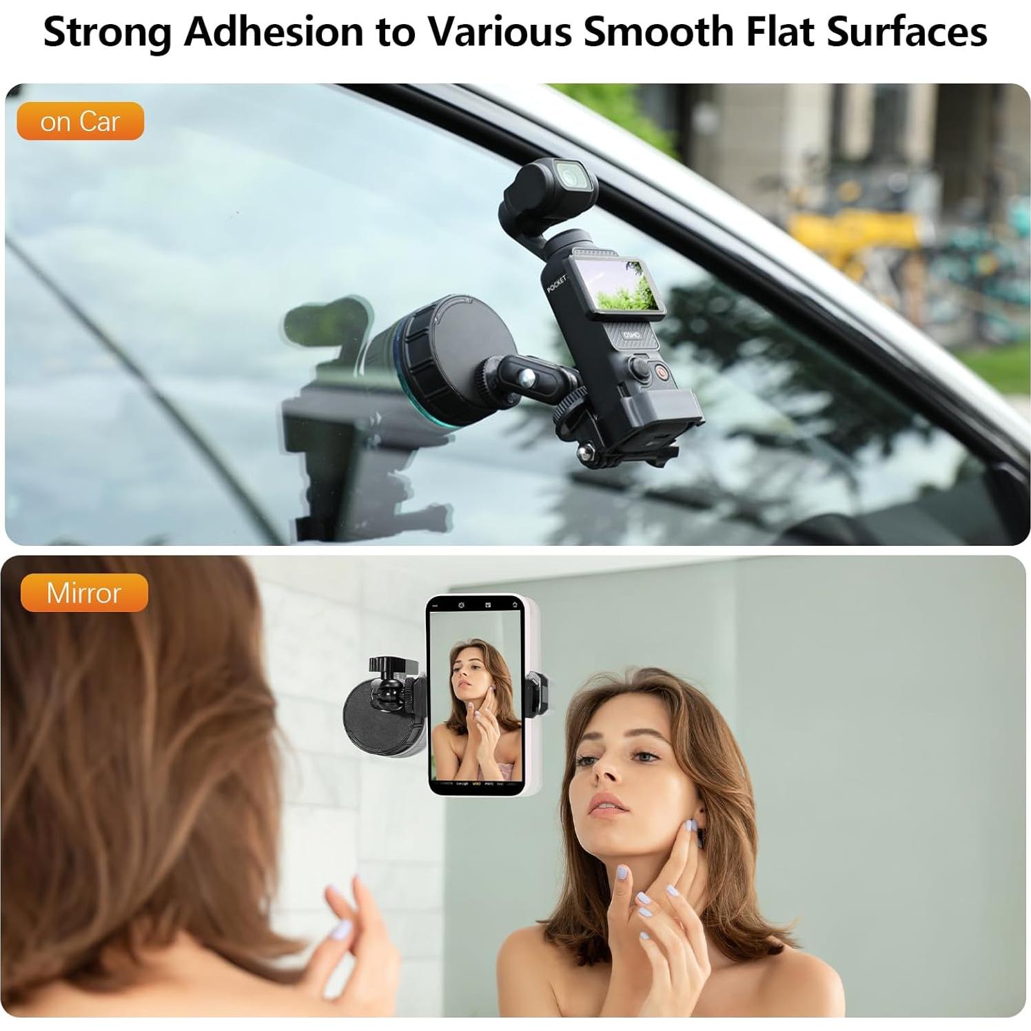 Soporte de Ventosa para DJI OSMO Pocket 3 - Accesorios de Cámara