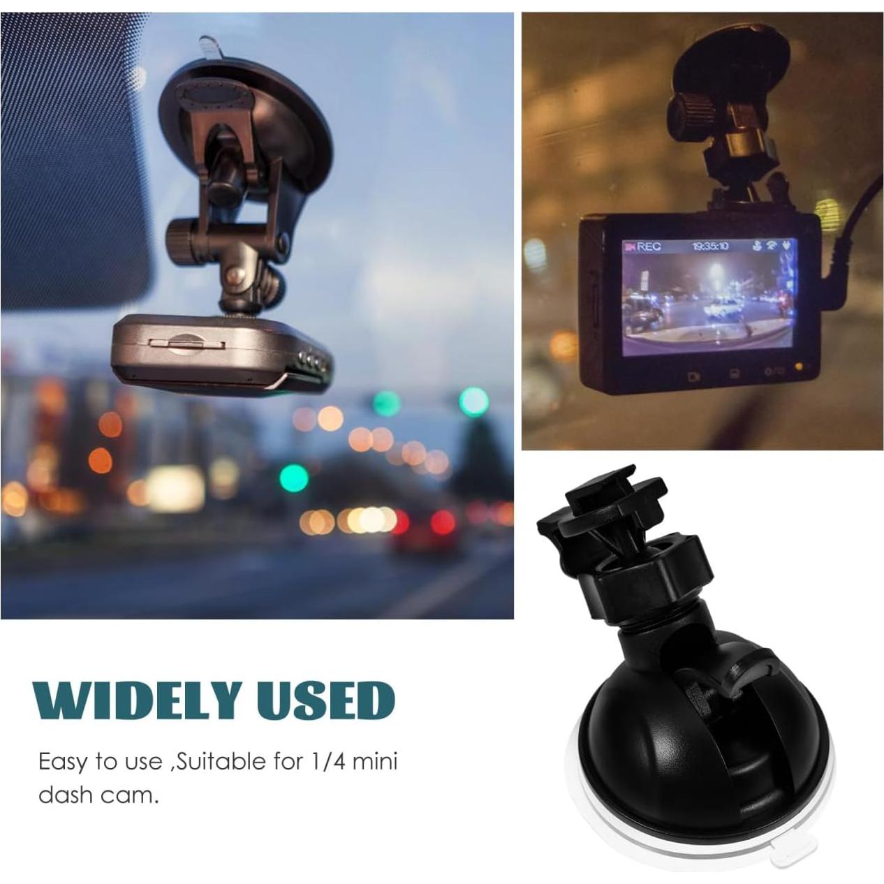 Soporte de cámara de salpicadero JECOMPRIS con ventosa