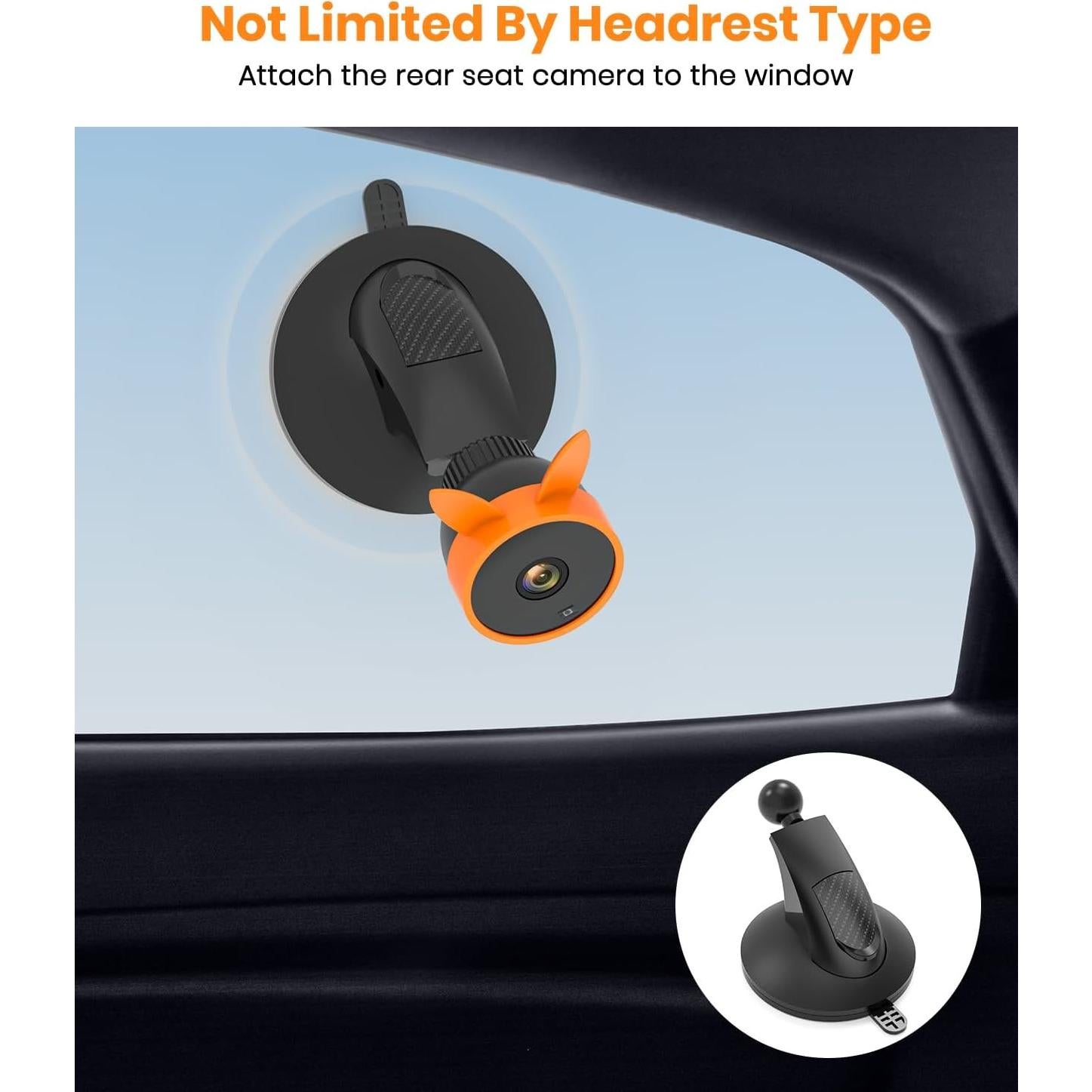 Soporte de Ventosa Babyvue para Cámara de Bebés - Fácil Instalación