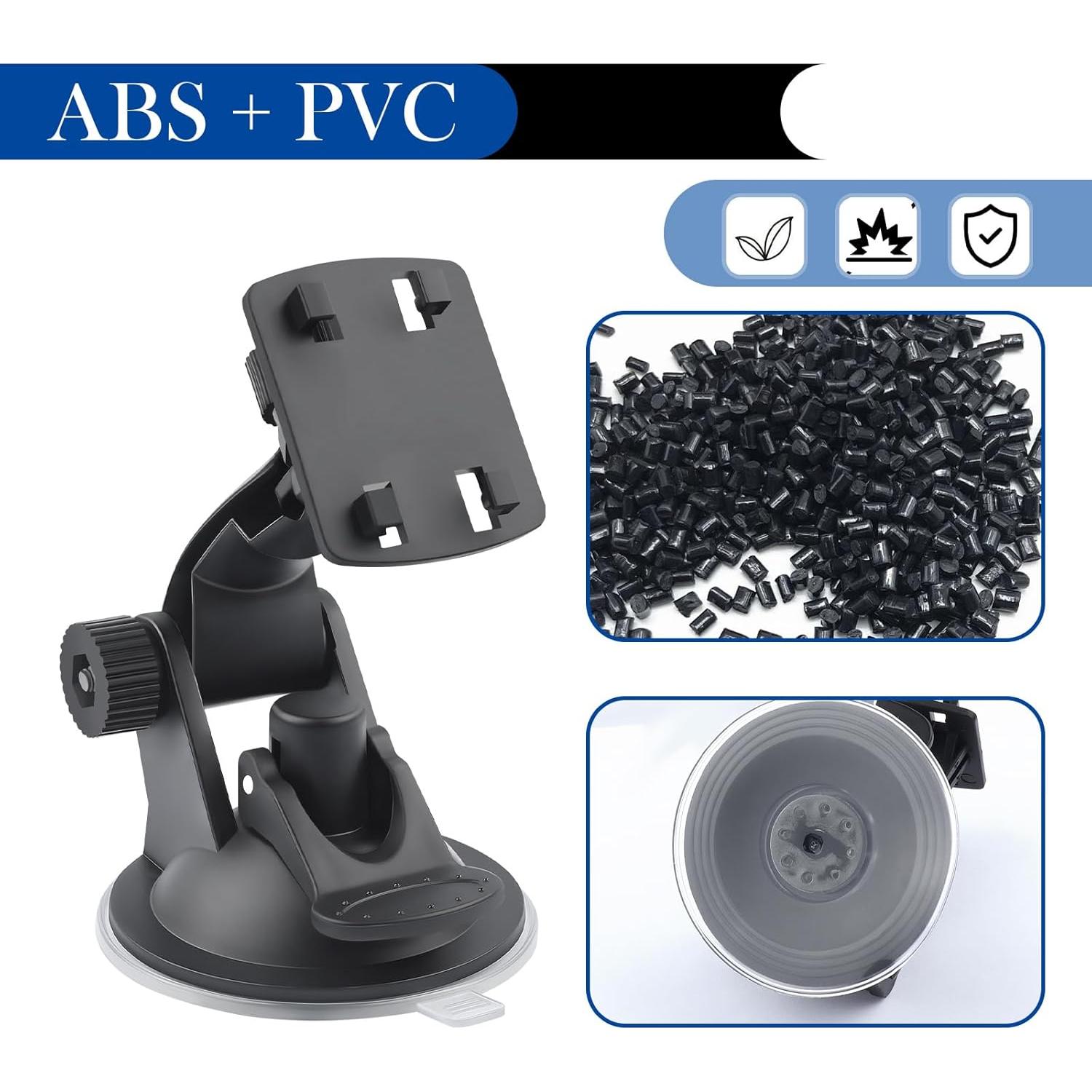 Soporte de Cámara de Coche YGDMD Ajustable 180° para GPS 4.3" y 5"