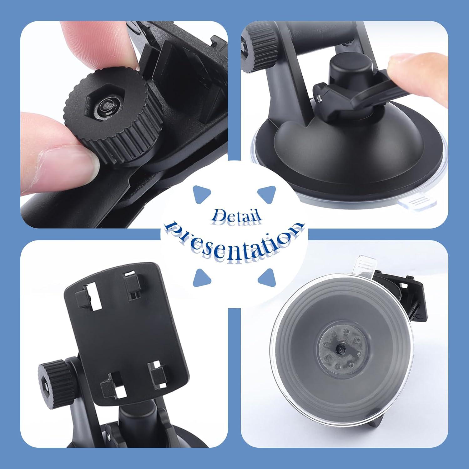 Soporte de Cámara de Coche YGDMD Ajustable 180° para GPS 4.3" y 5"