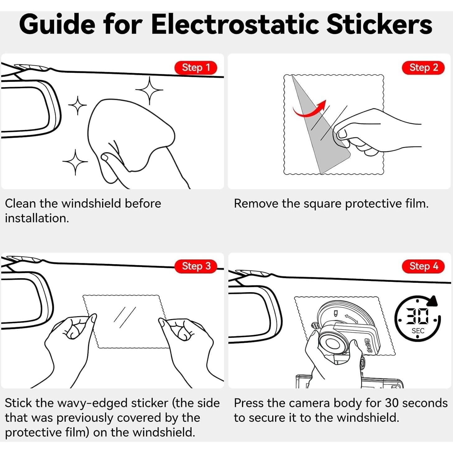 Soporte de Succión REDTIGER para Cámara Dash F7N con GPS
