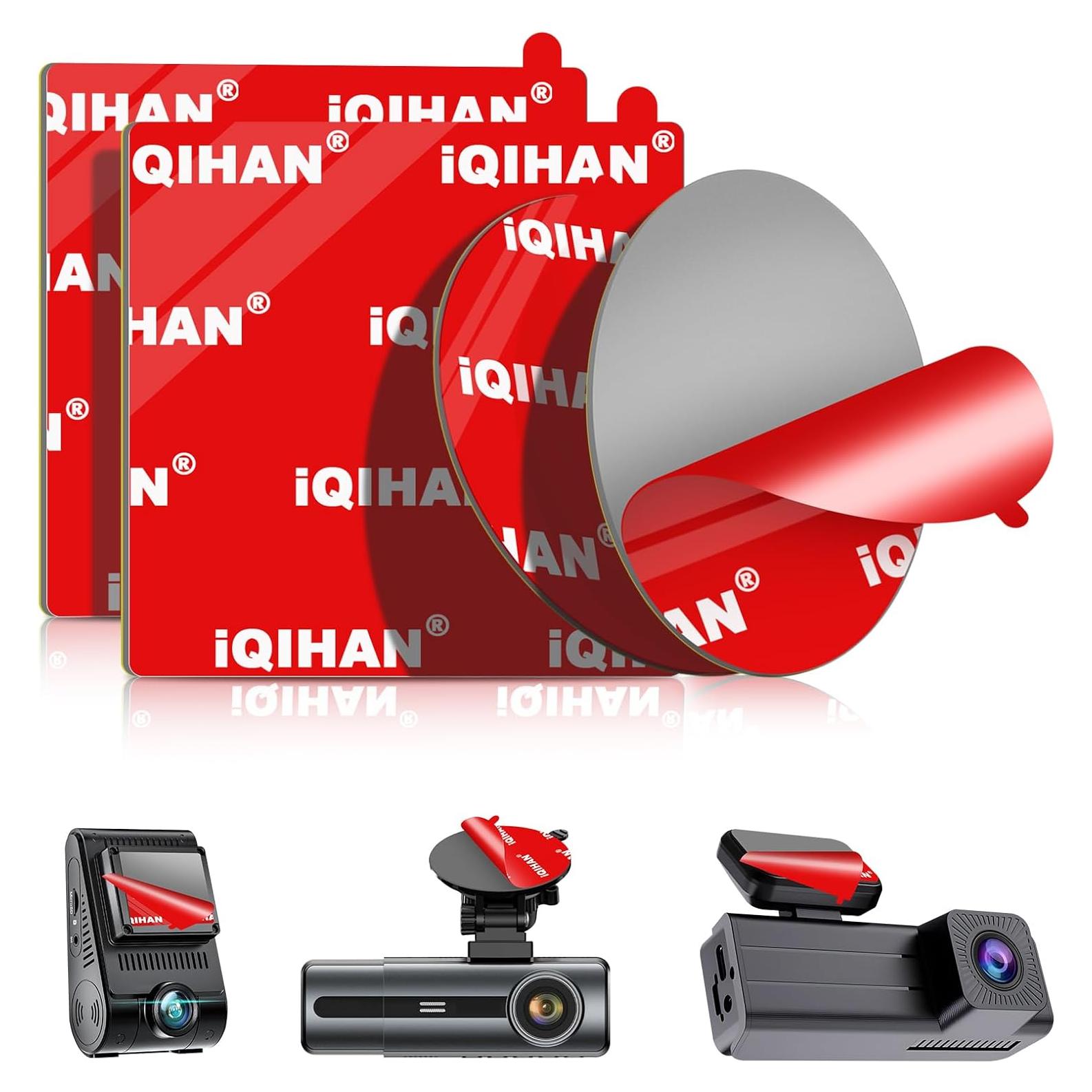 4 Almohadillas Adhesivas Doble Cara Pormkig para Cámara de Tablero