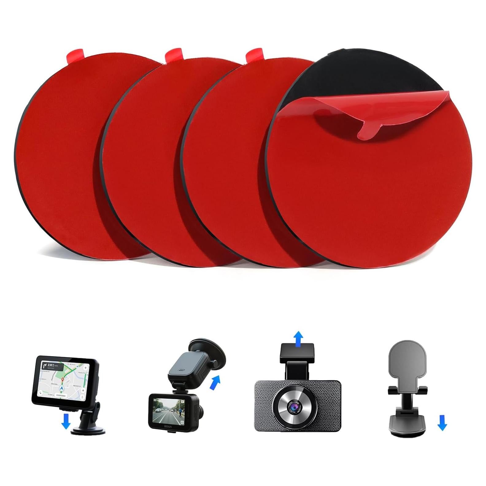 4 Almohadillas Adhesivas Resistentes al Calor Suplogico 5.58cm