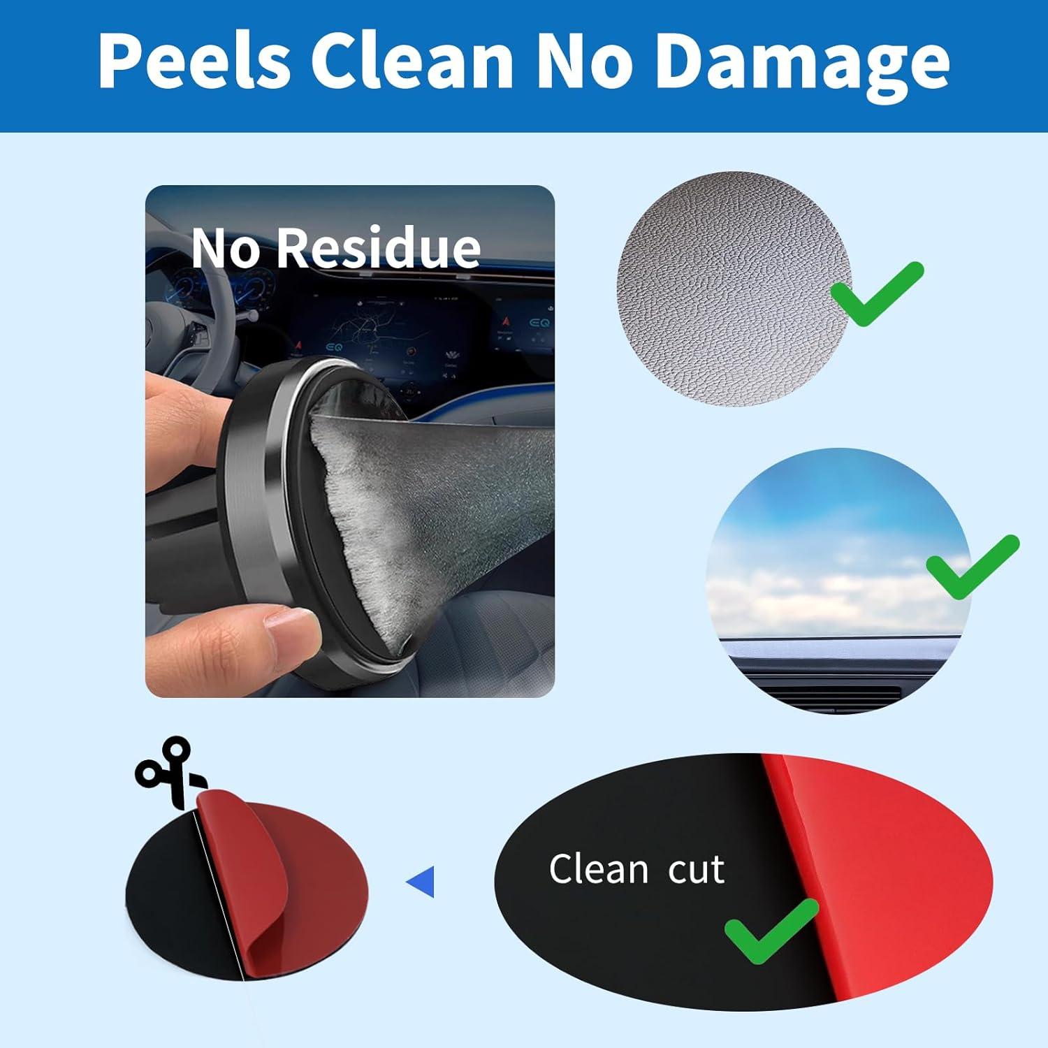 4 Almohadillas Adhesivas Resistentes al Calor Suplogico 5.58cm