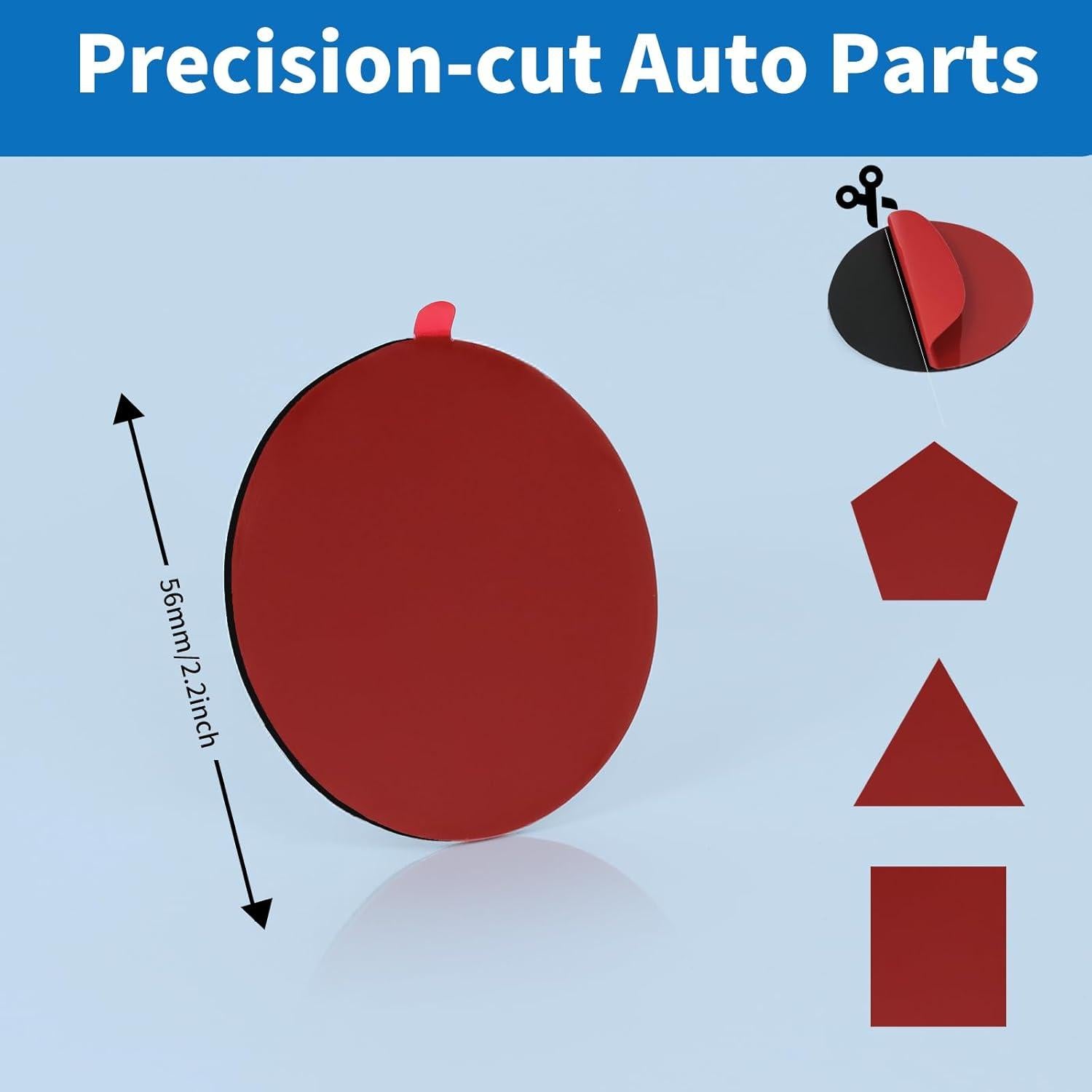 4 Almohadillas Adhesivas Resistentes al Calor Suplogico 5.58cm
