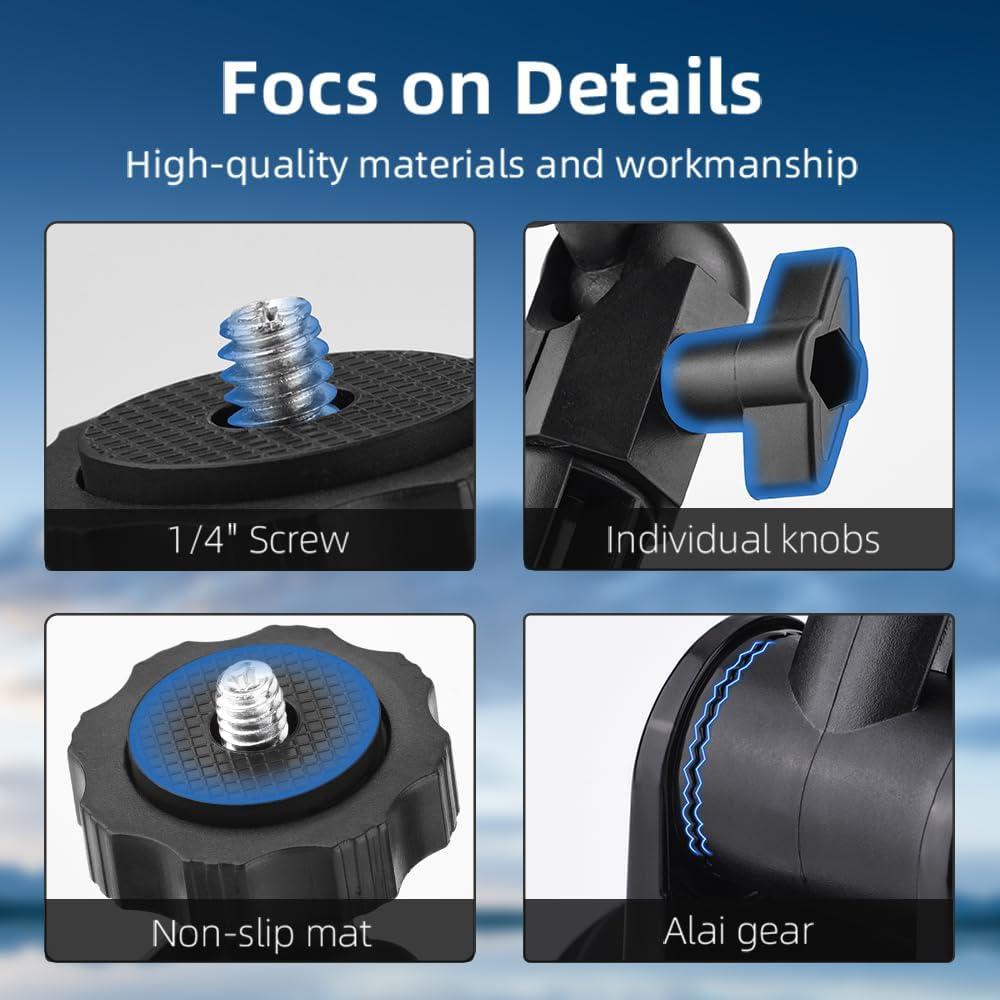 Soporte de Ventosa para Cámara de Acción Veetalee OP3-SCM