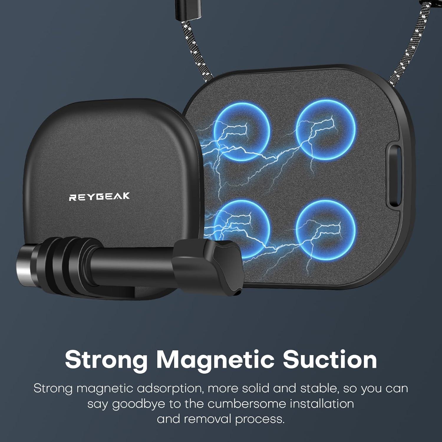 Soporte Magnético para Pecho REYGEAK para GoPro Hero 13/12/11/10/9