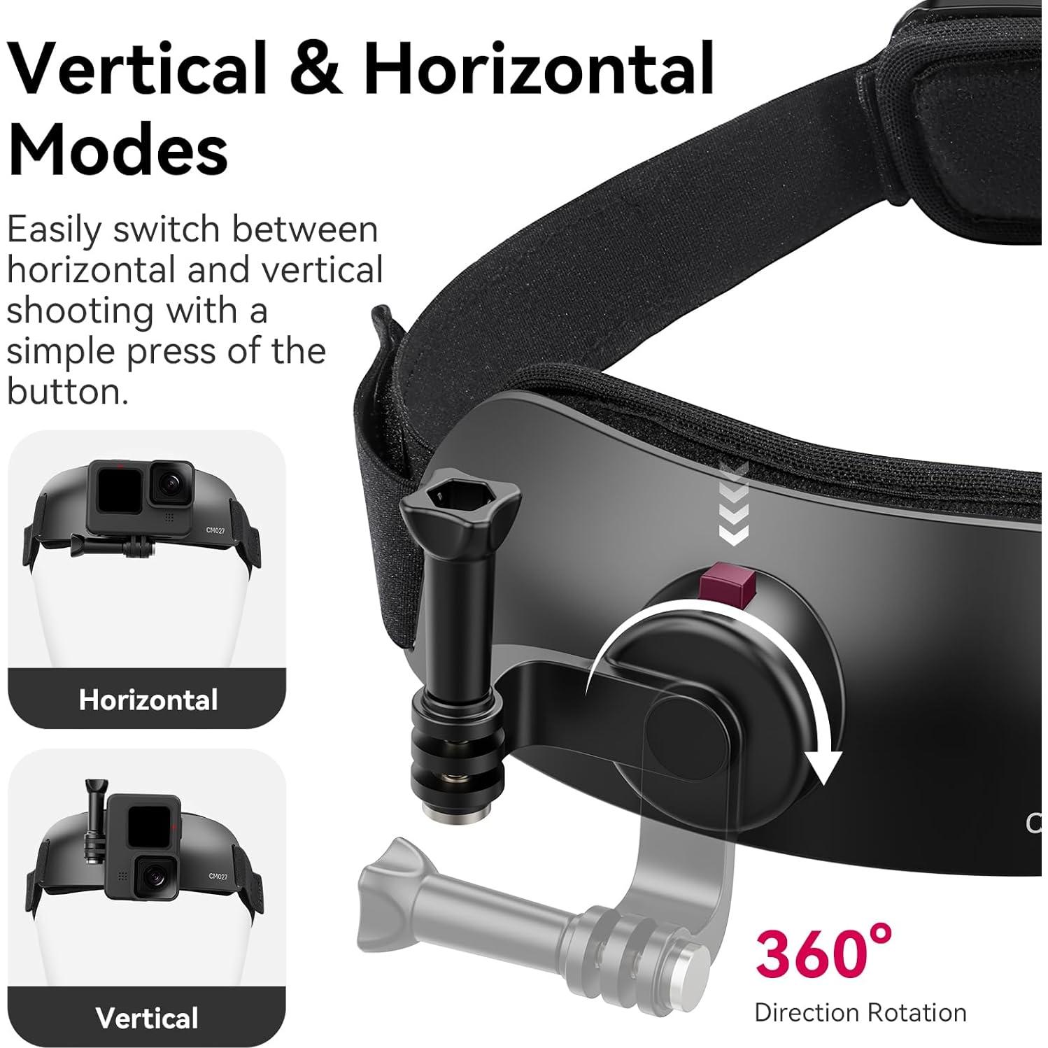 Kit de Montaje ULANZI para Teléfono y Cámara - Soporte Manos Libres