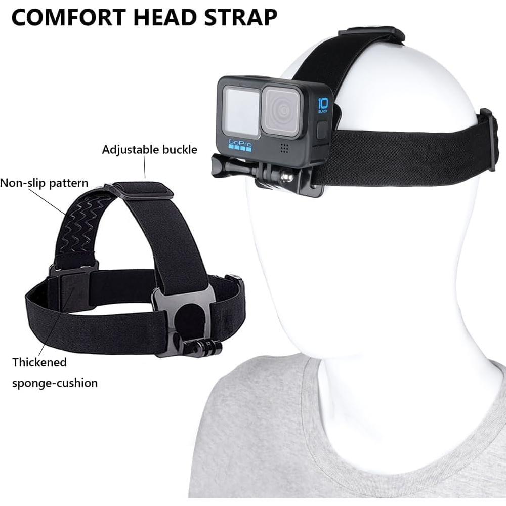 Kit de Arnés de Montaje en el Pecho TANSUO para Cámara y Smartphone