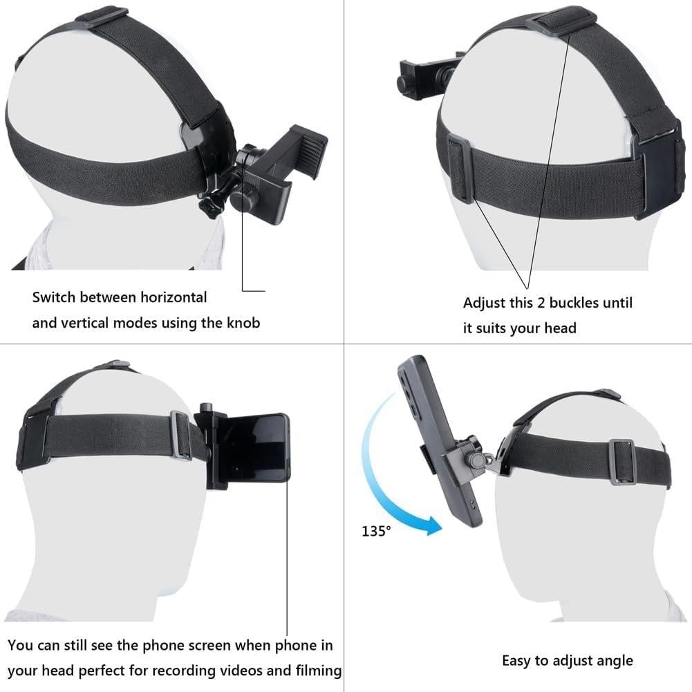Kit de Arnés de Montaje en el Pecho TANSUO para Cámara y Smartphone