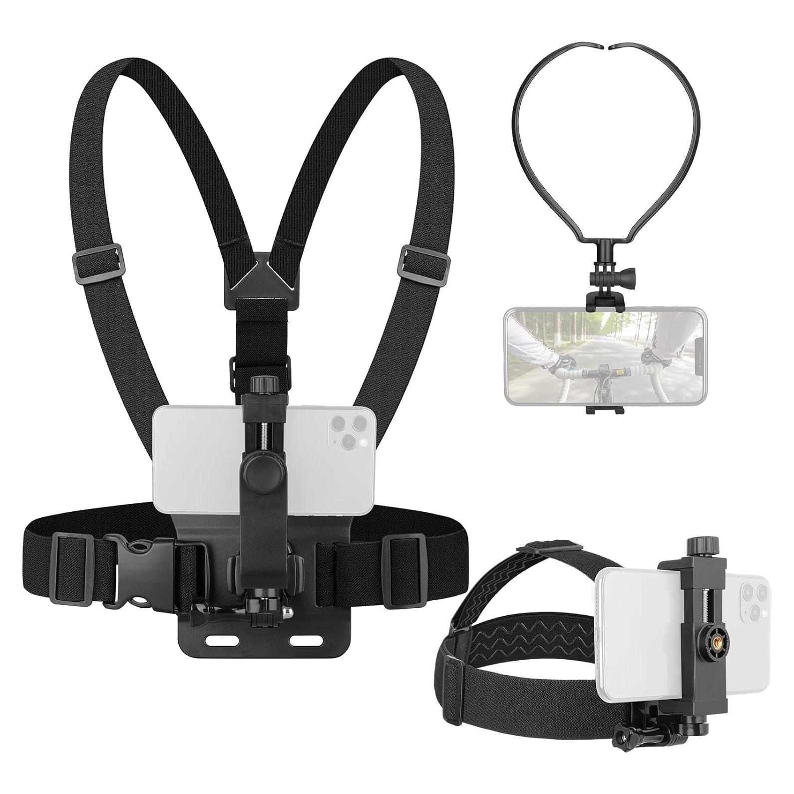 Kit de Montaje 3 en 1 para Teléfono ChromLives - Pecho, Cabeza y Cuello