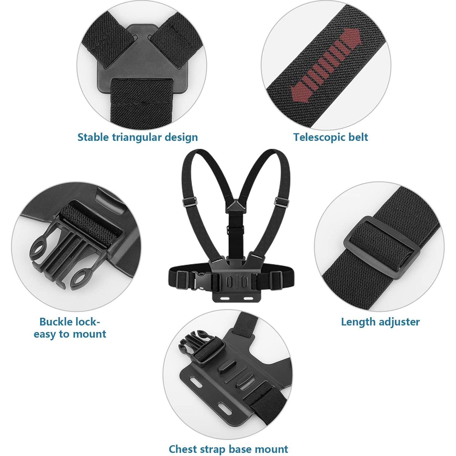 Kit de Montaje 3 en 1 para Teléfono ChromLives - Pecho, Cabeza y Cuello