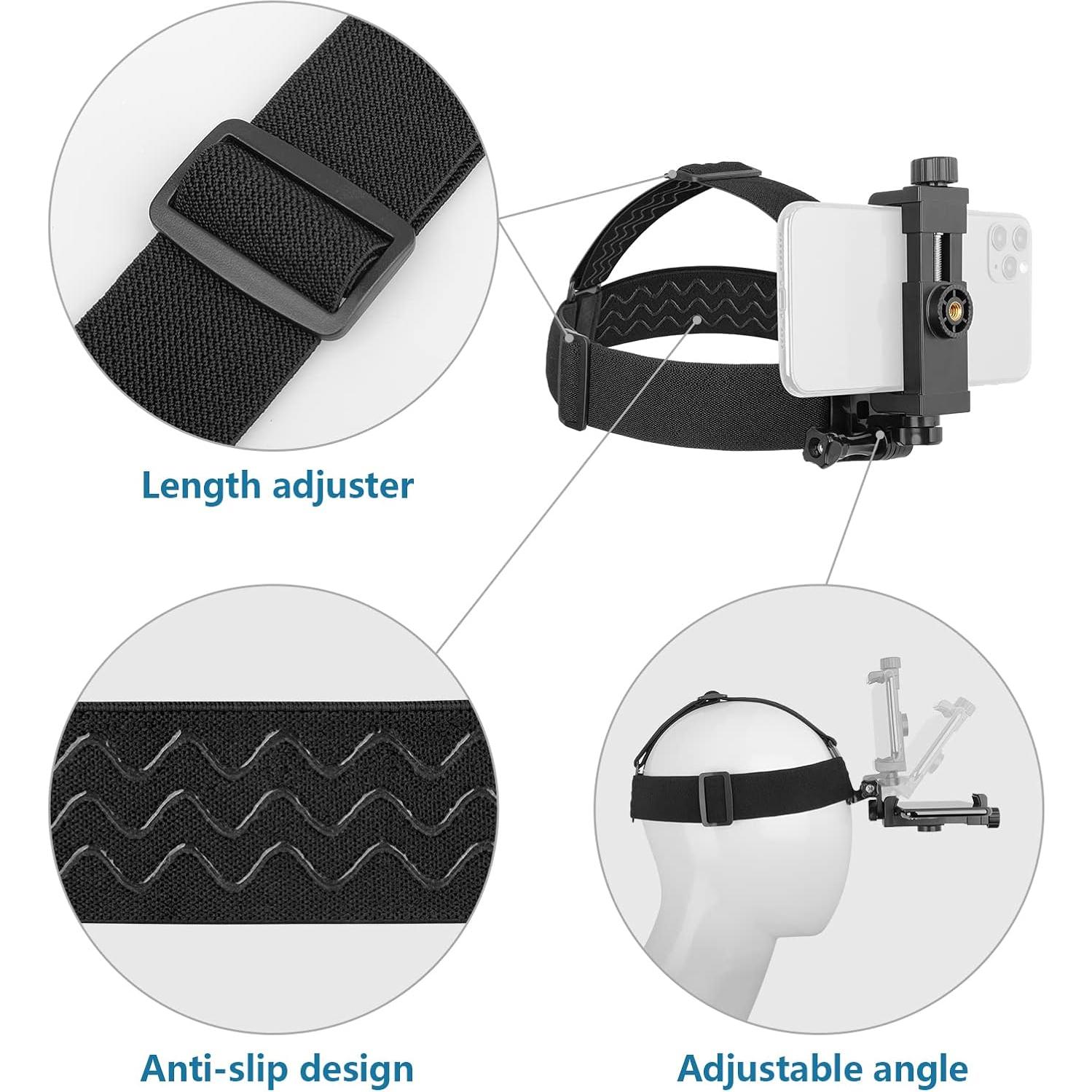 Kit de Montaje 3 en 1 para Teléfono ChromLives - Pecho, Cabeza y Cuello